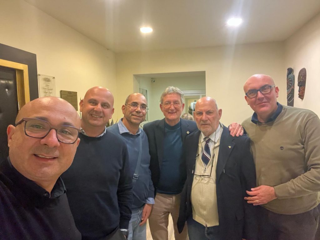 Delegazione Unical con il Segretario uscente